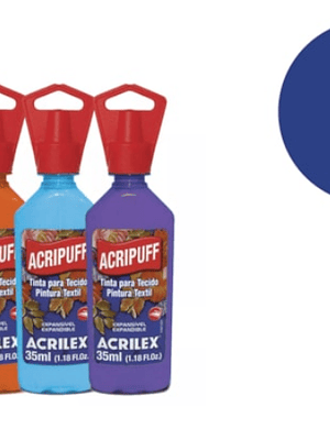 TINTA TECIDO ACRIPUFF AZUL COBALTO 