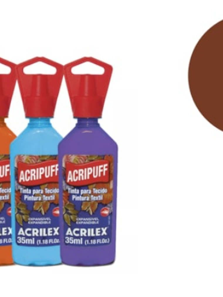 TINTA TECIDO ACRIPUFF MARRON  1