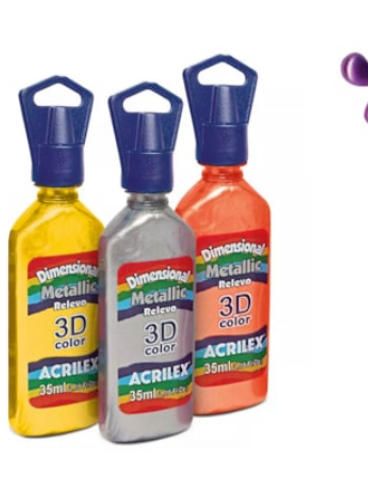 DIMENSIONAL 3D COLOR METALLIC MAGENTA 1