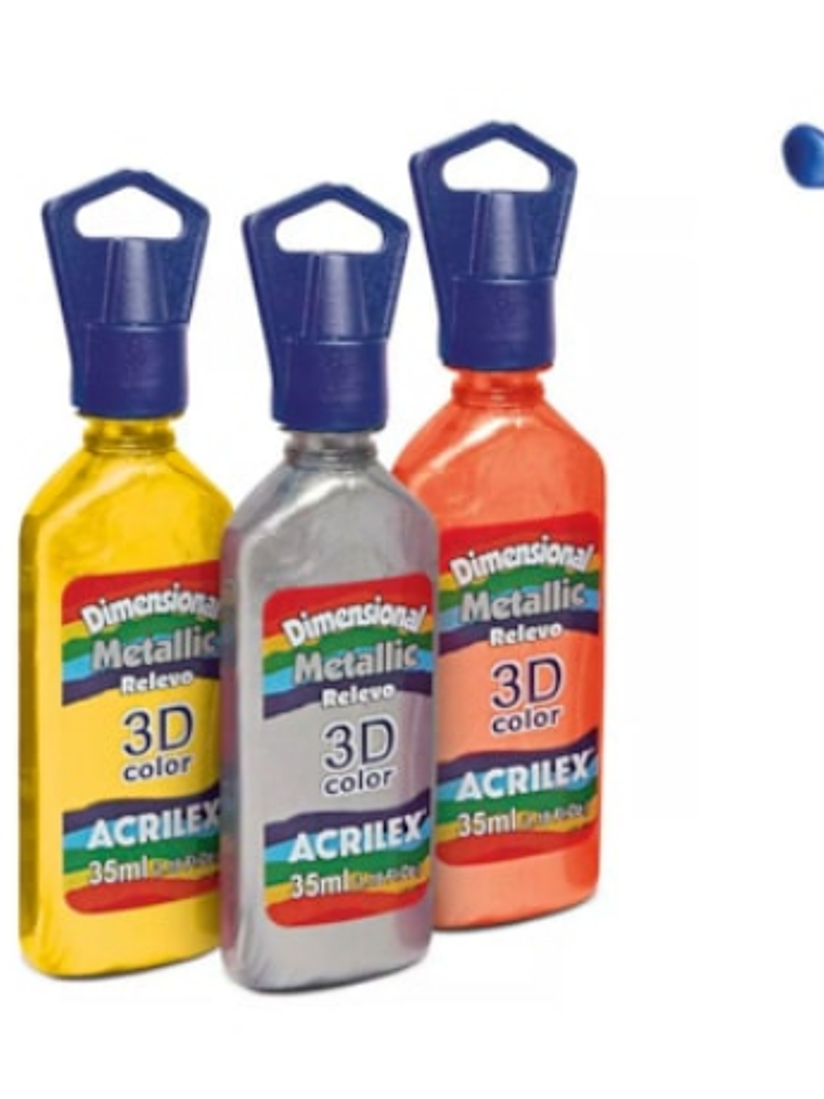 DIMENSIONAL 3D C. METALLIC AZUL CARIBE  1