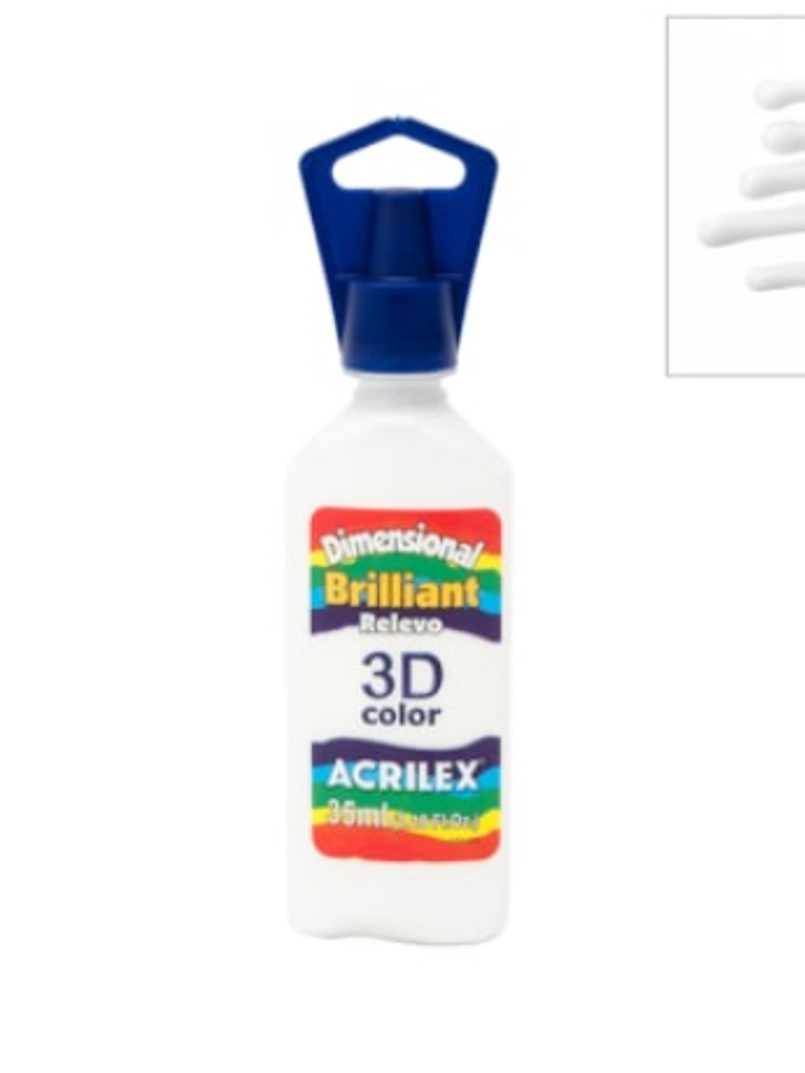 DIMENSIONAL 3D BRILH. BRANCO 1