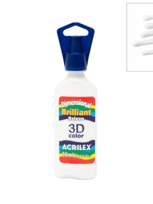 DIMENSIONAL 3D BRILH. BRANCO
