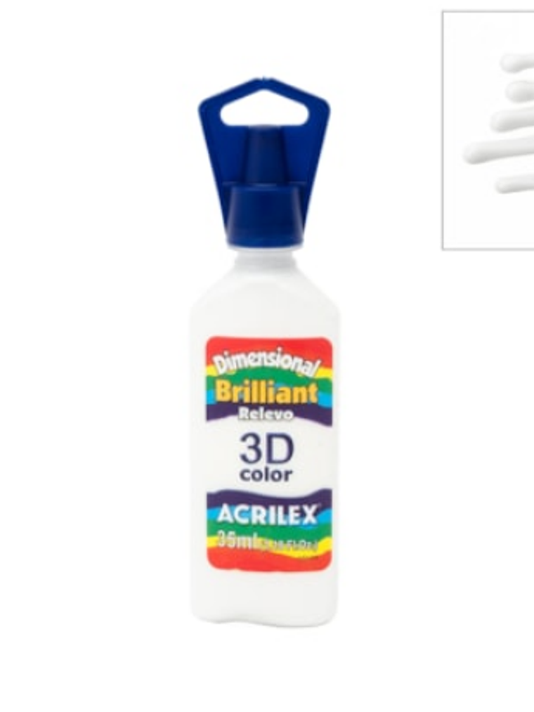 DIMENSIONAL 3D BRILH. BRANCO 1