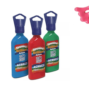 DIMENSIONAL 3D BRILH. ROSA CHA 