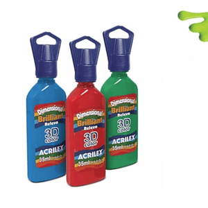 DIMENSIONAL 3D BRILH. VERDE MACA