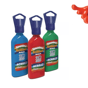 DIMENSIONAL 3D BRILH. LARANJA 