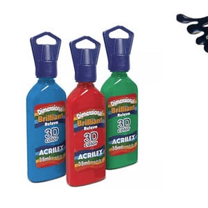 DIMENSIONAL 3D BRILH.  PRETO