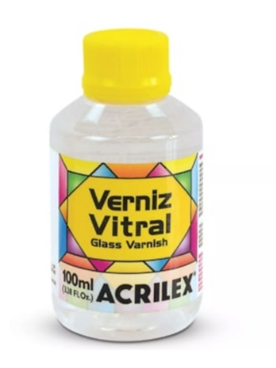 VERNIZ VITRAL 100ML INCOLOR  1