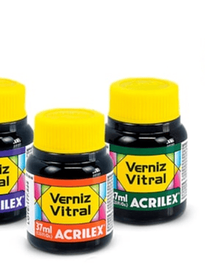 VERNIZ VITRAL 37ML AMARELO CADMIO
