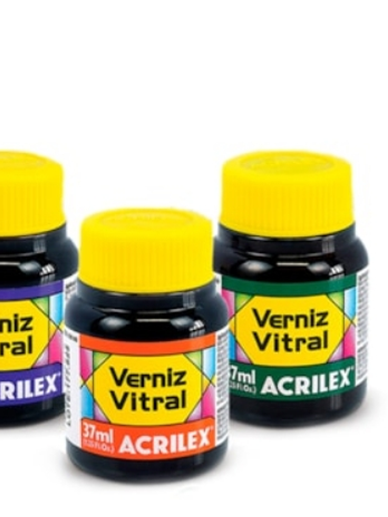 VERNIZ VITRAL 37ML AMARELO OURO 1