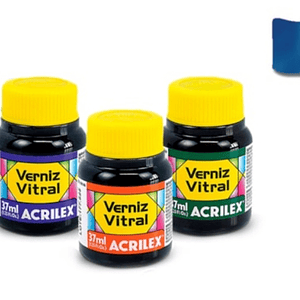 VERNIZ VITRAL 37ML AZUL DA PRUSSIA