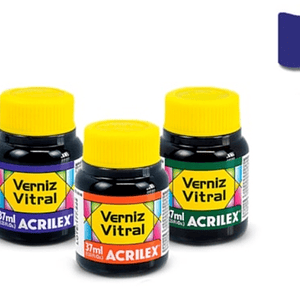 VERNIZ VITRAL 37ML AZUL COBALTO