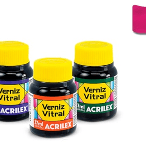 VERNIZ VITRAL 37ML ROSA