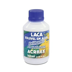 LACA BRILHANTE SOLUVEL EM AGUA 100ML