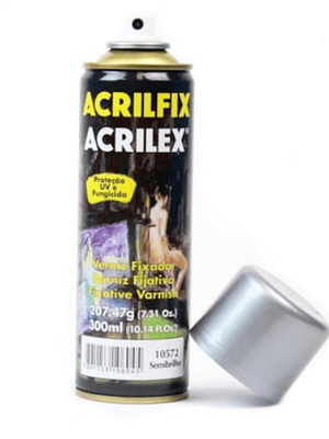 VERNIZ SPRAY ACRILFIX 300ML SATINADO