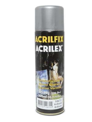 VERNIZ SPRAY ACRILFIX 300ML BRILHANTE
