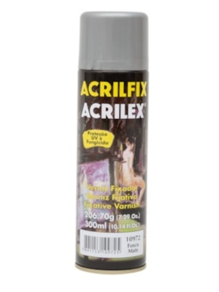 VERNIZ SPRAY ACRILFIX 300ML MATE 1