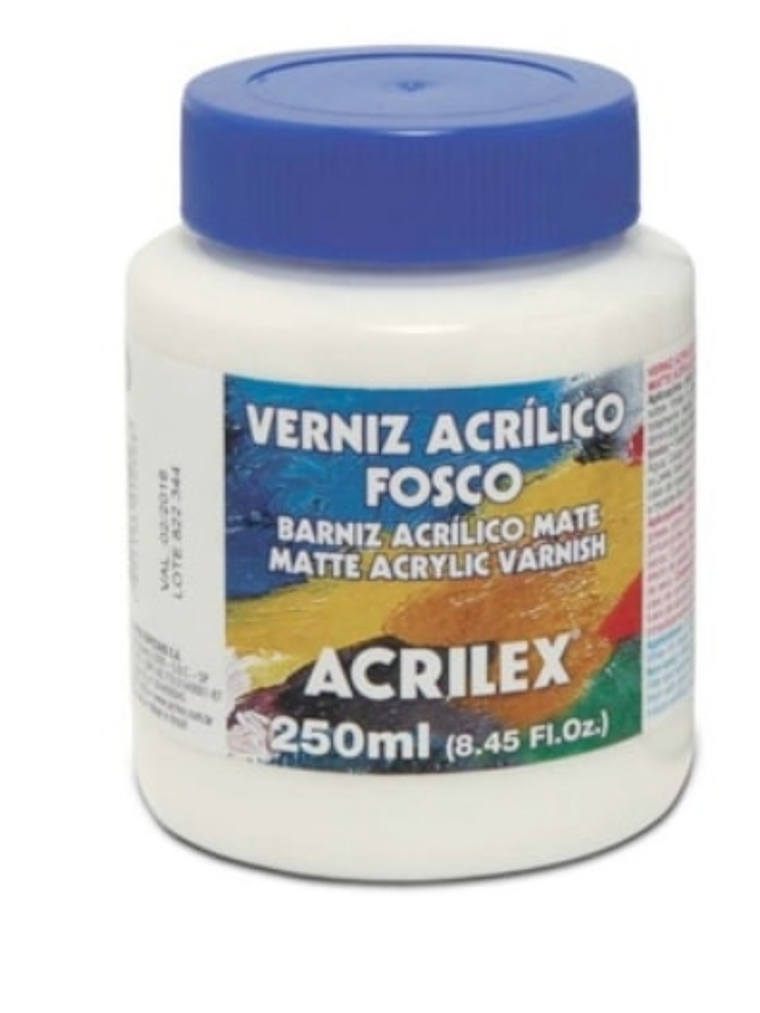 VERNIZ ACRILICO FOSCO 250ML 1