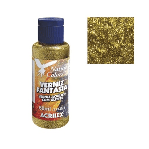 VERNIZ FANTASIA 60ML OURO