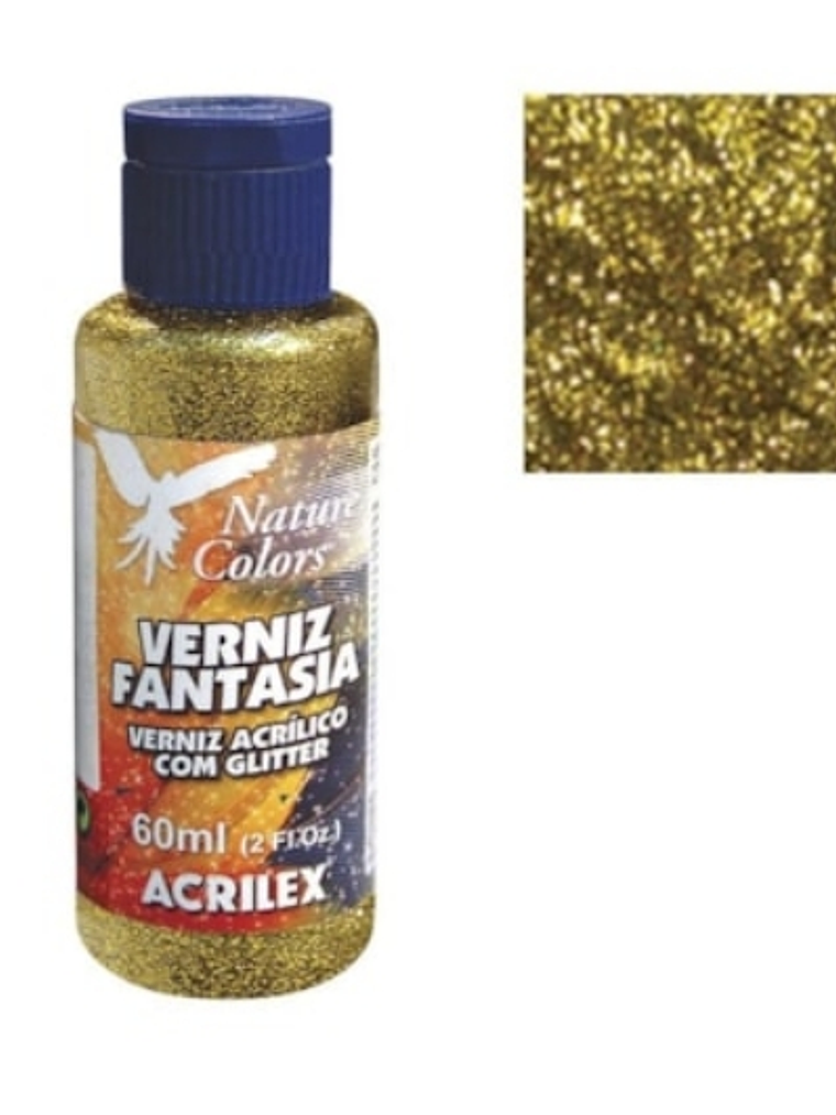VERNIZ FANTASIA 60ML OURO 1