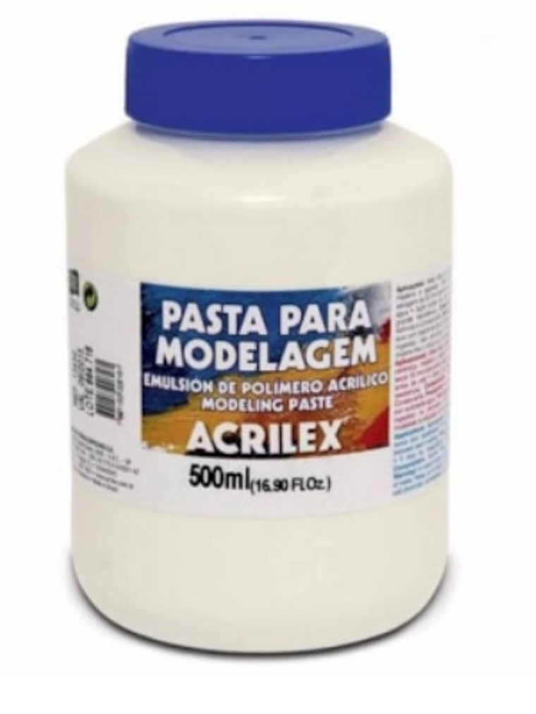 PASTA P/MODEAGEM 500GRS  1
