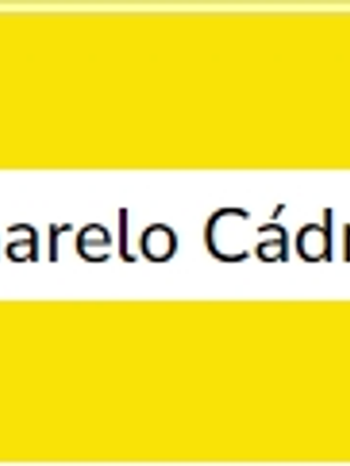 Amarelo Cádmio (série 1) 37 ml 1