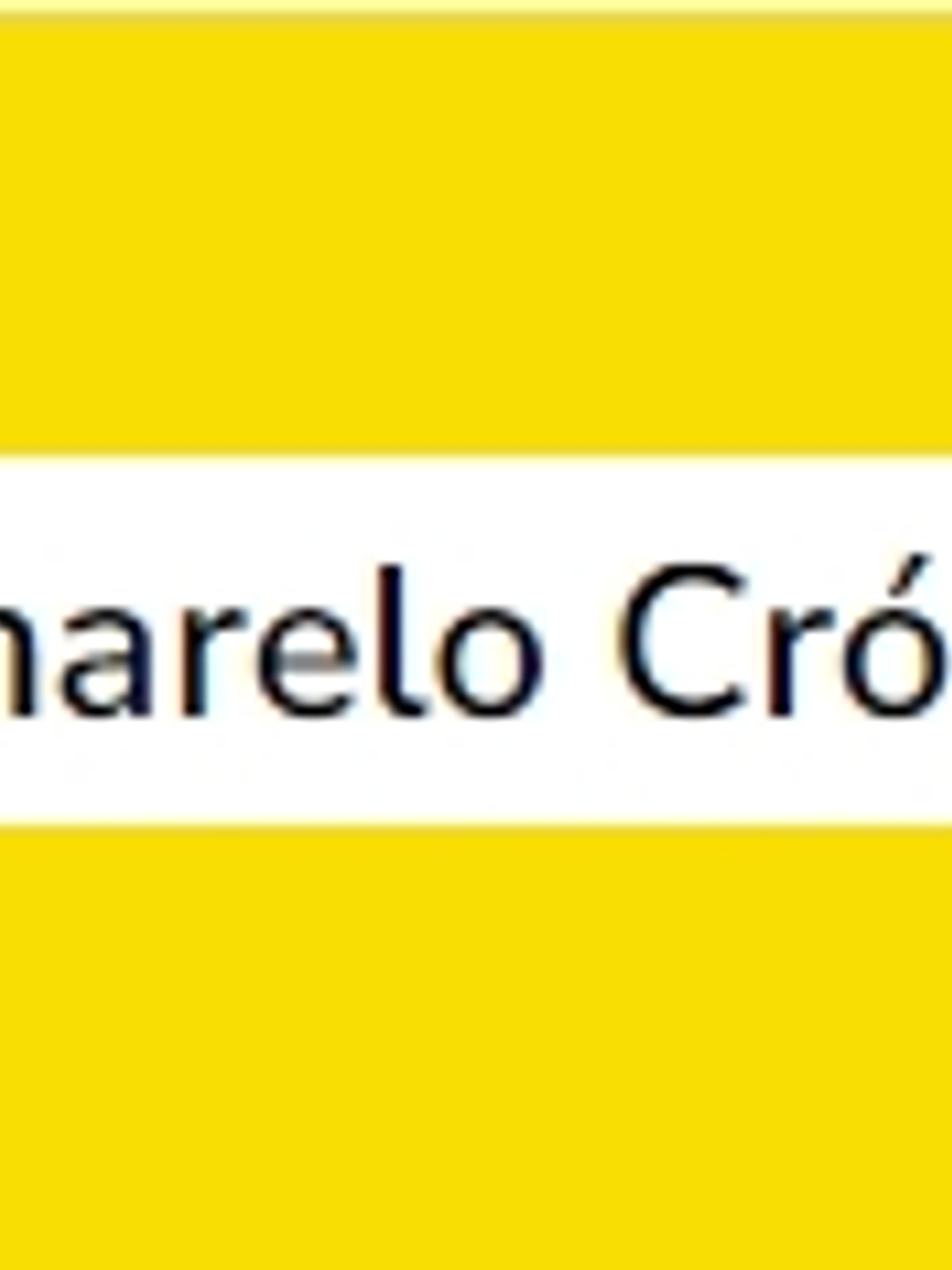 Amarelo Crómio (série 1) 37ml 1