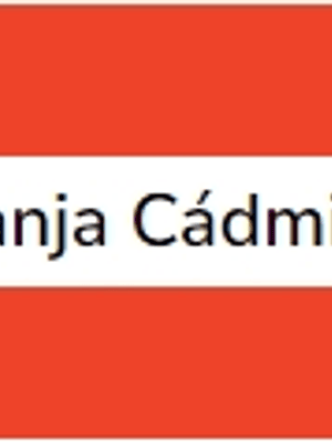 Laranja Cádmio (série 1) 37ml