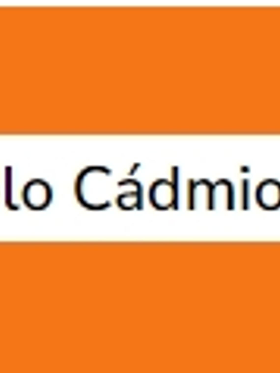 Amarelo Cádmio Escuro (série 1) 37ml 1