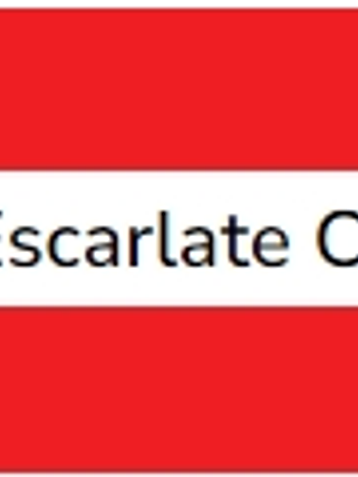 Tom Escarlate Cádmio (série 1) 37ml 1