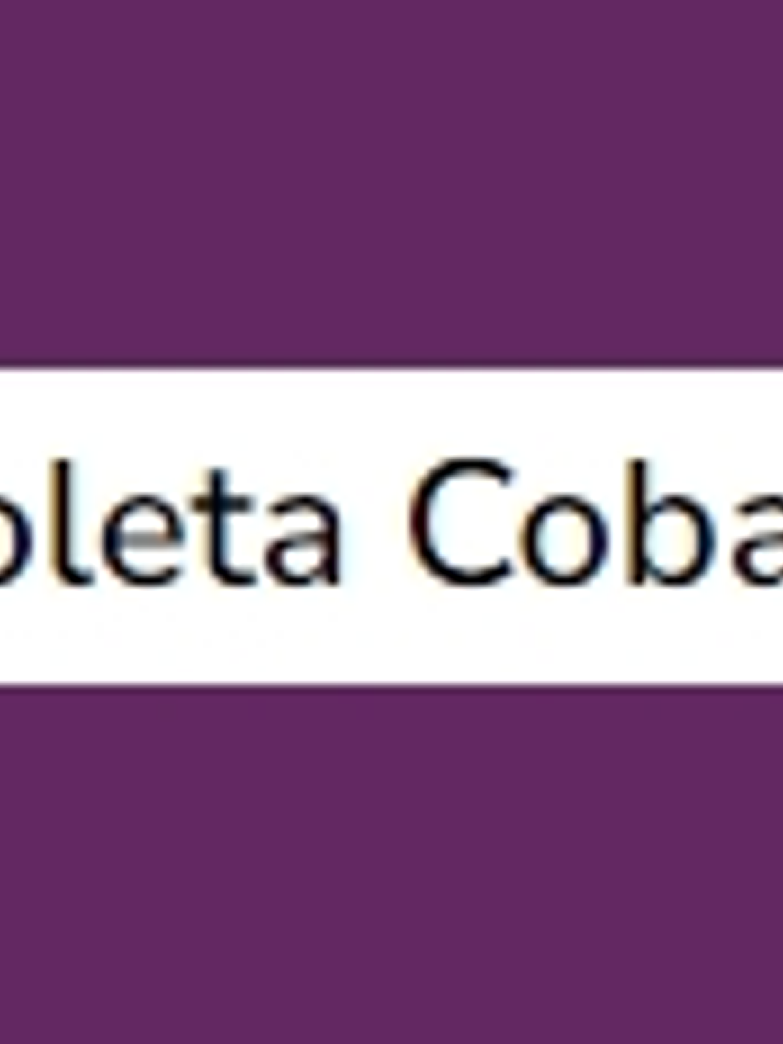 Violeta Cobalto (série 1) 37ml 1