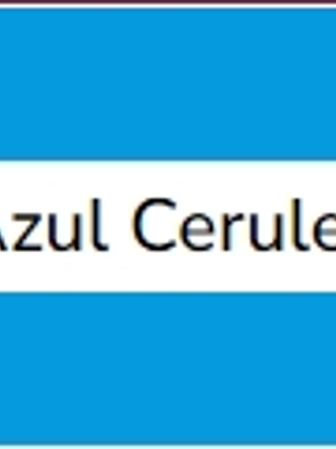 Azul Ceruleo (série 1) 37ml 1