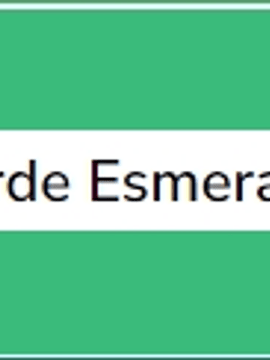 Verde Esmeralda (série 1) 37ml