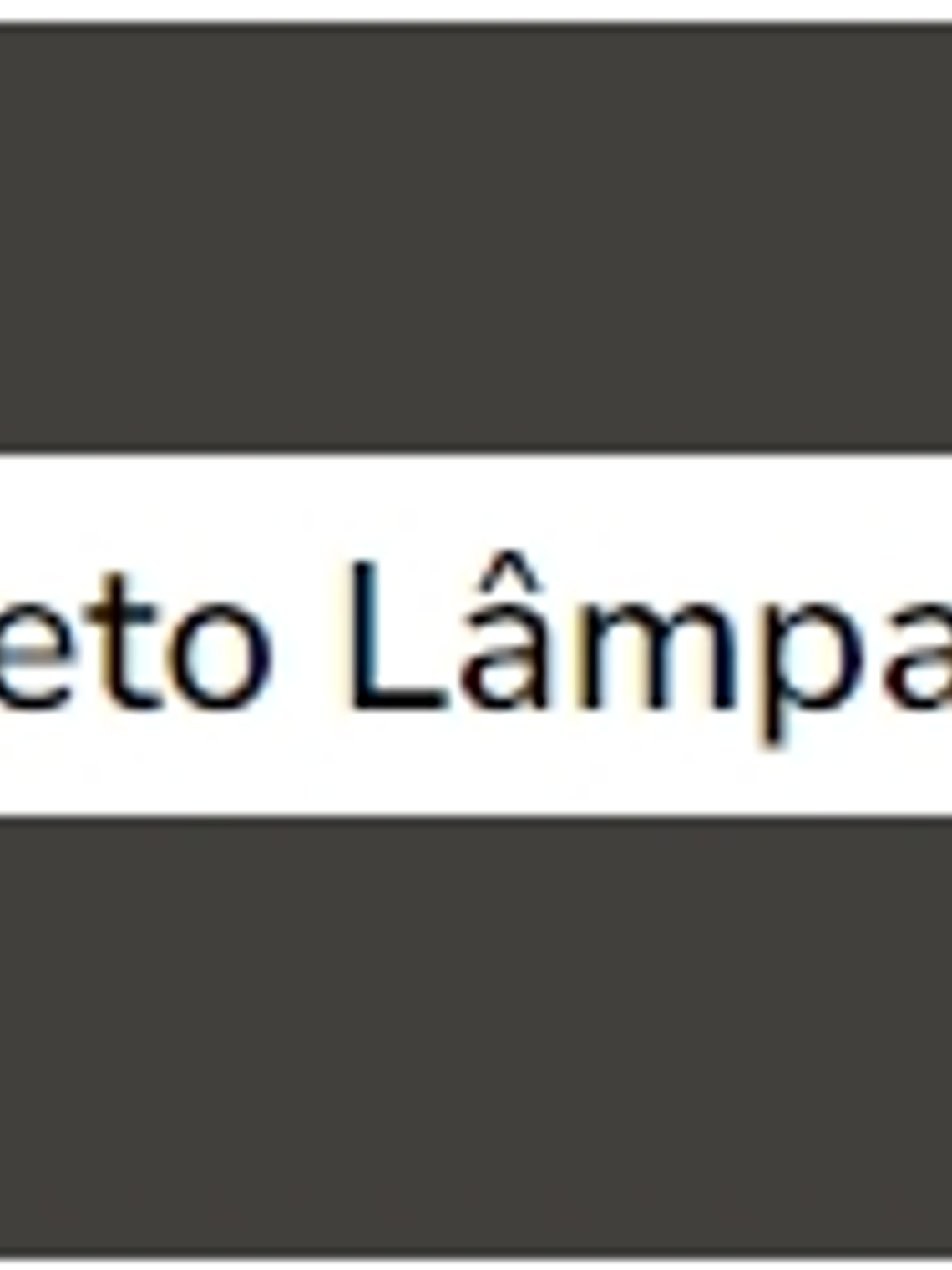 Preto Lâmpada (série 1) 60ml 1