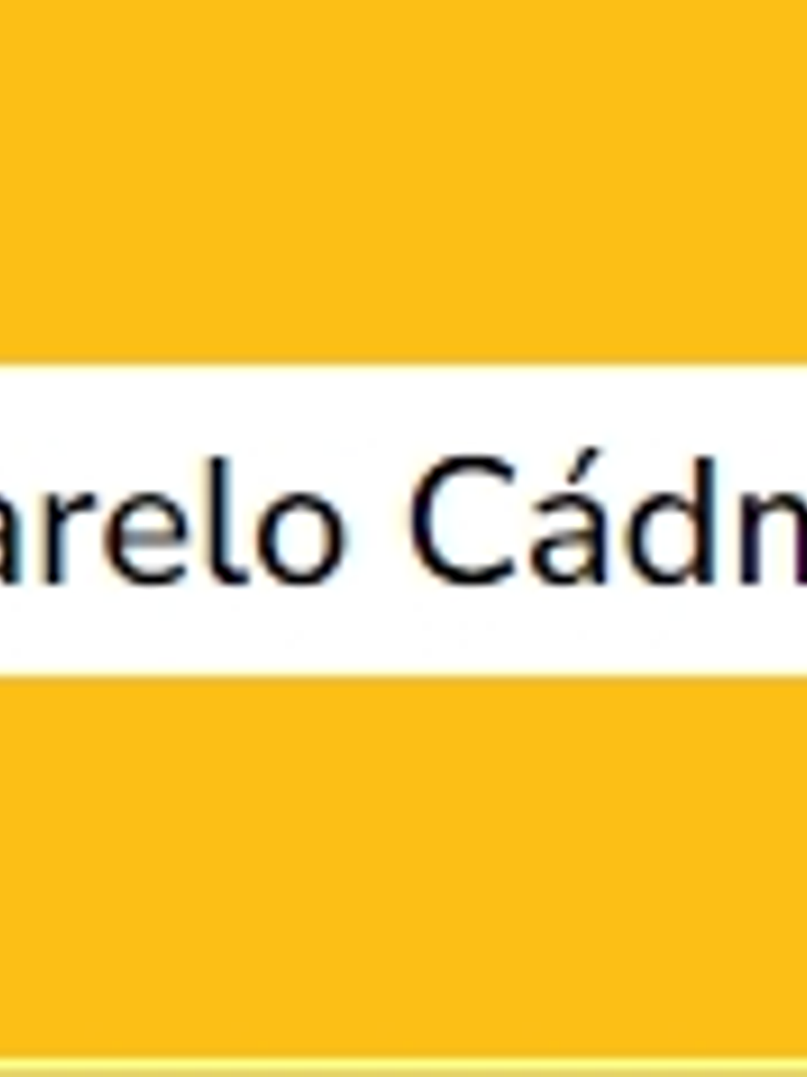 Tom Amarelo Cádmio Escuro  (série 1) 60ml 1