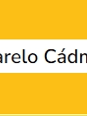 Tom Amarelo Cádmio Escuro  (série 1) 60ml