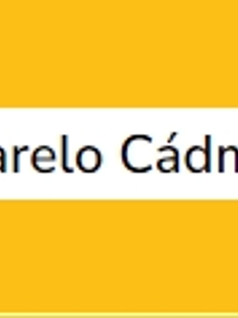 Tom Amarelo Cádmio Escuro  (série 1) 60ml 1