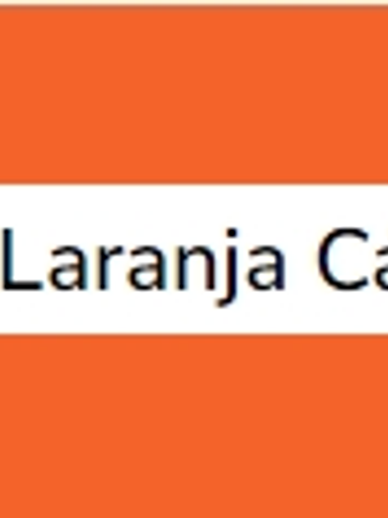 Tom Laranja Cádmio (série 1) 60ml 1