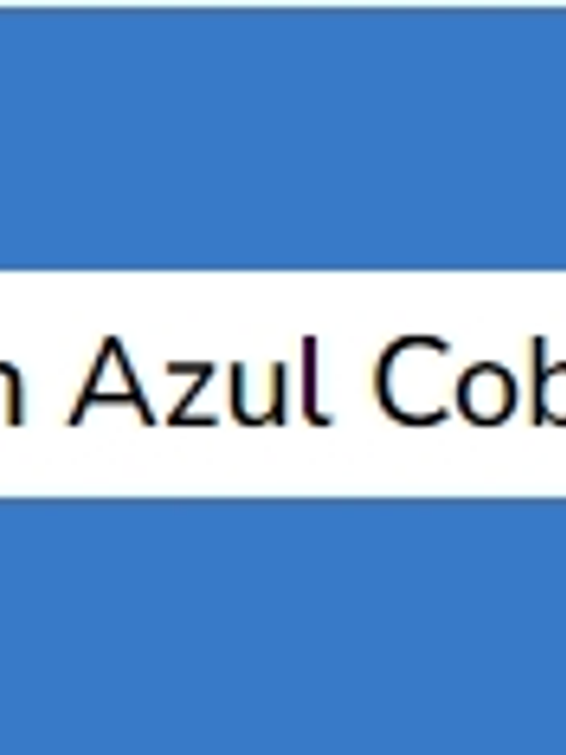 Tom Azul Cobalto (série 1) 60ml 1