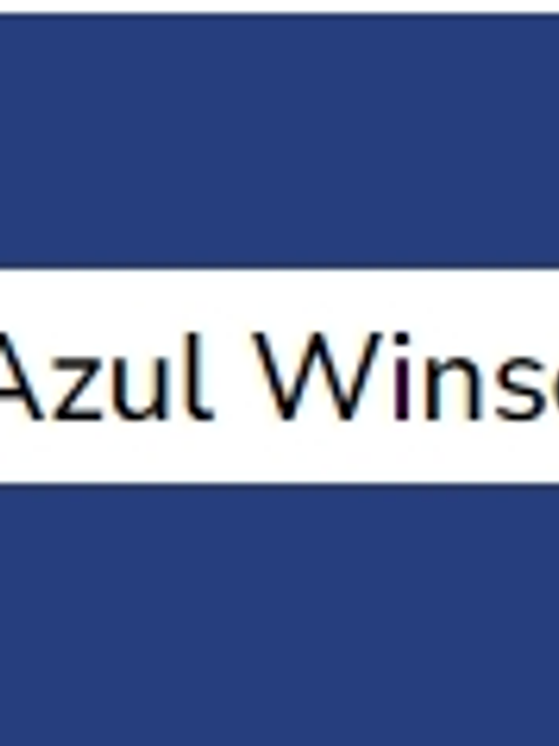 Azul Winsor (série 1) 60ml 1