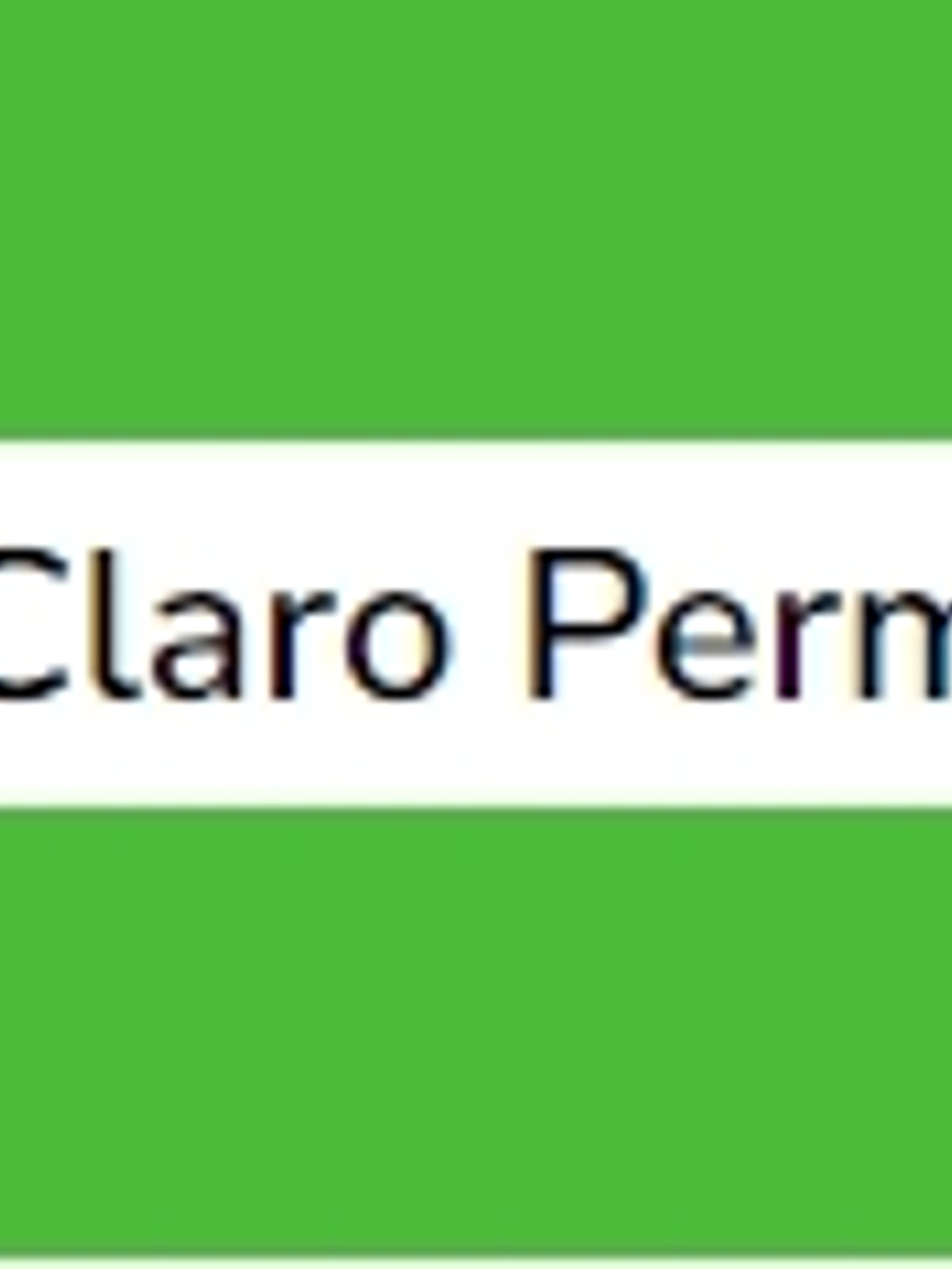 Verde Claro Permanente (série 1) 60ml 1