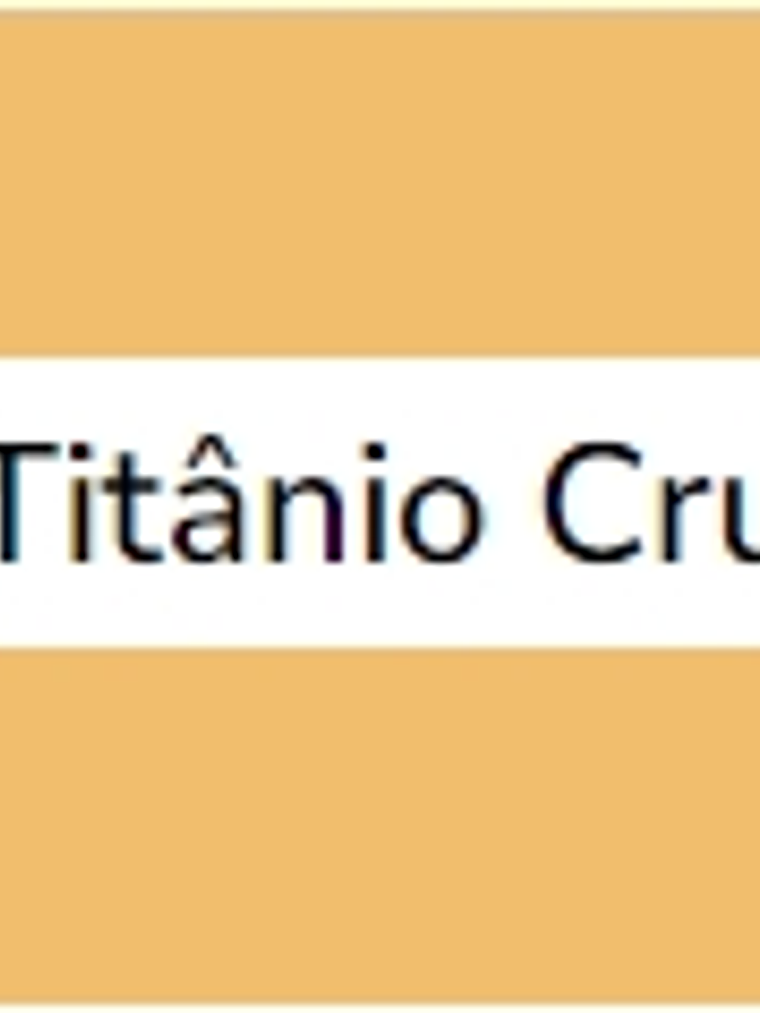 Titânio Cru (série 1) 60ml 1