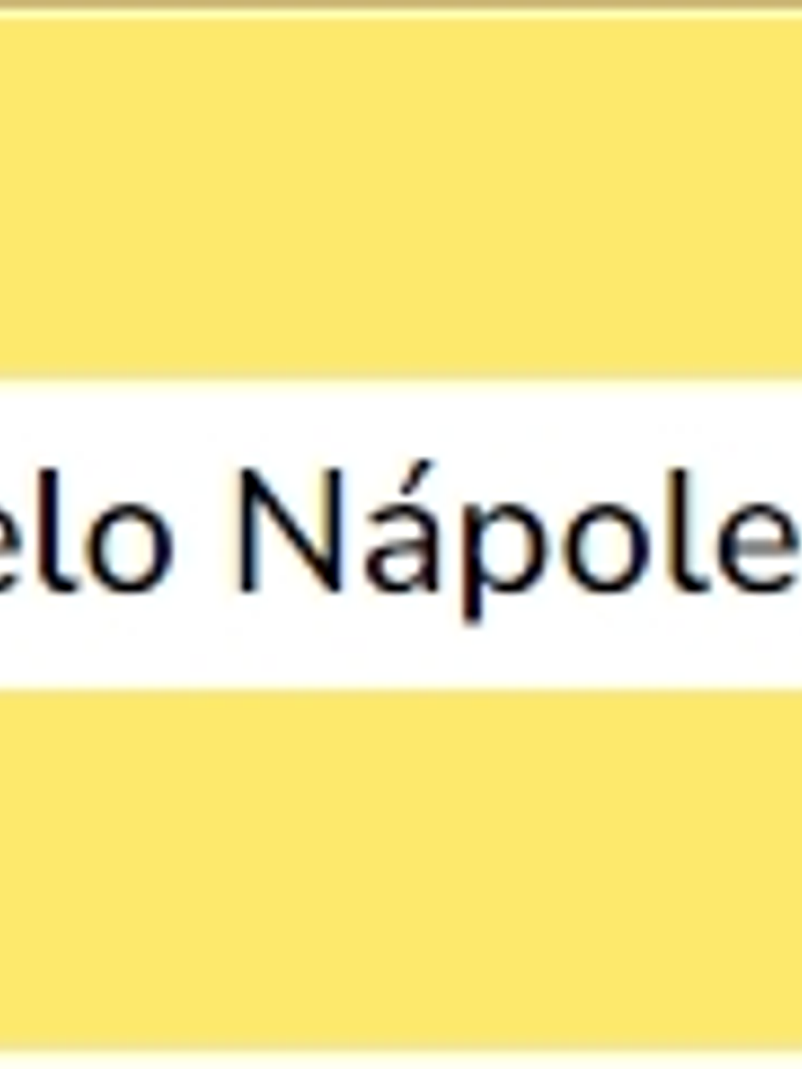 Amarelo Nápoles Claro (série 1) 20ml 1