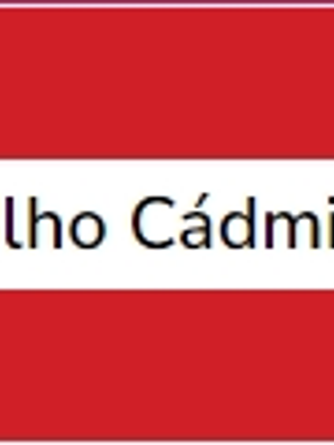 Vermelho Cádmio Claro (série 2) 20ml 1