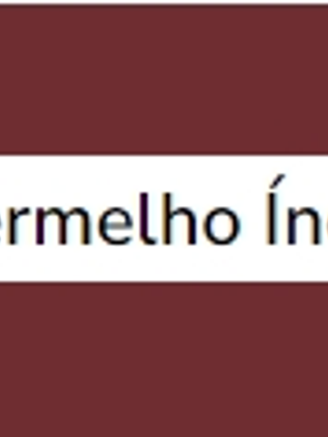 Vermelho Índio (série 2) 20ml 1
