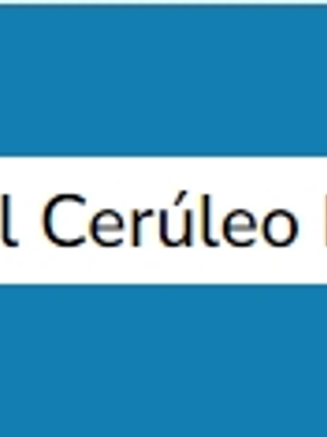 Azul Cerúleo Ftalo (série 1) 20ml 1
