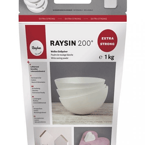 PO CERAMICO RAYSIN 200 WHITE 1KG RAYHER