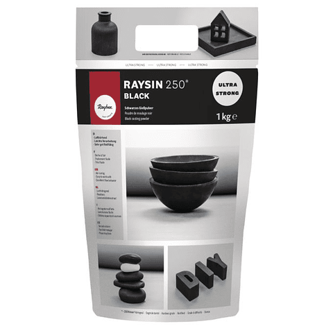  PO CERAMICO RAYSIN 250 PRETO 1KG 