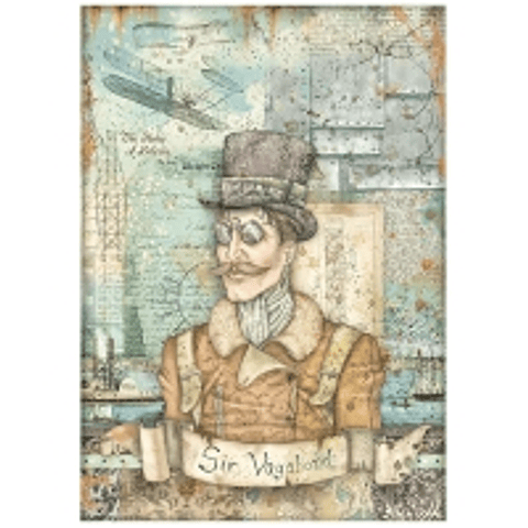 PAPEL DE ARROZ A4 VAGABOND AVIATOR