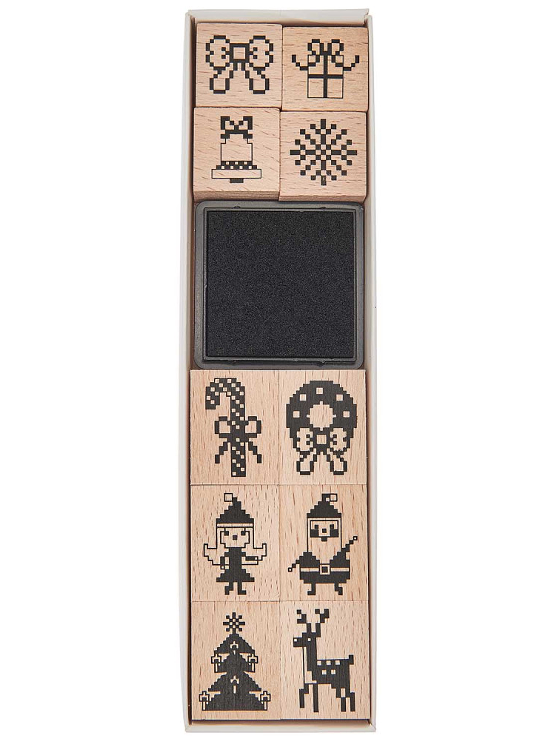 Carimbo Pixels 11 peças 1